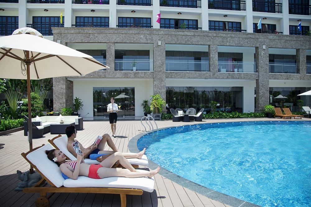Muong Thanh Grand Lao Cai Hotel Buitenkant foto