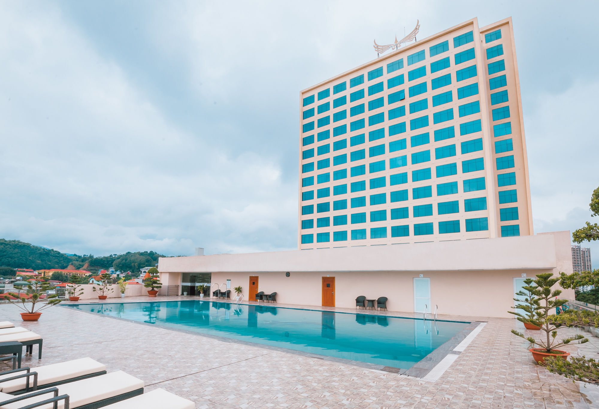 Muong Thanh Grand Lao Cai Hotel Buitenkant foto